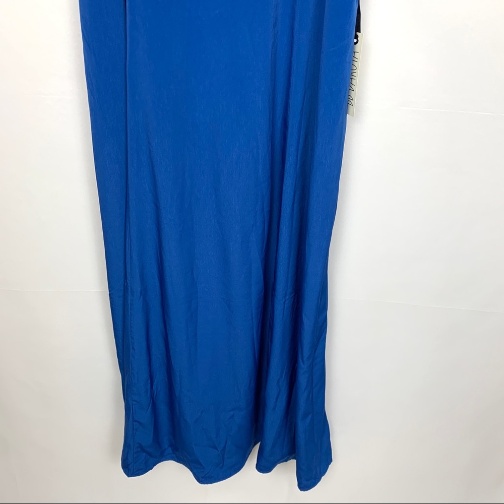 NWT Revolve BB Dakota Loulla Sleeveless Cutout Maxi Dress Baltic Blue 8 - Picture 5 of 10
